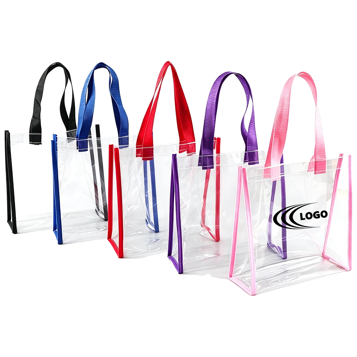 MOQ 50 Clear PVC Tote Bag 1
