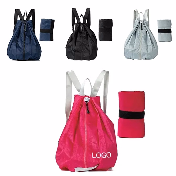 Large Capacity Foldable Backpack with Lightweight Travel Bag