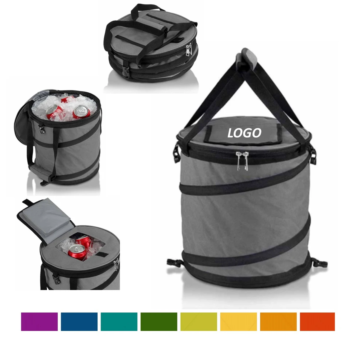 24 Can Pop Up Barrel Cooler 1