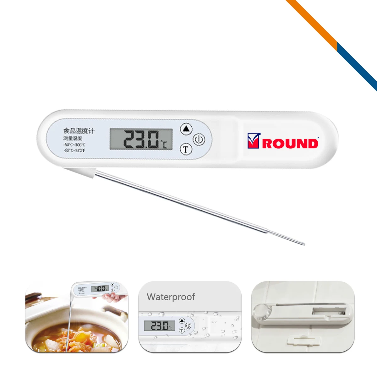 Sensik Foldable Digital Food Thermometer 1