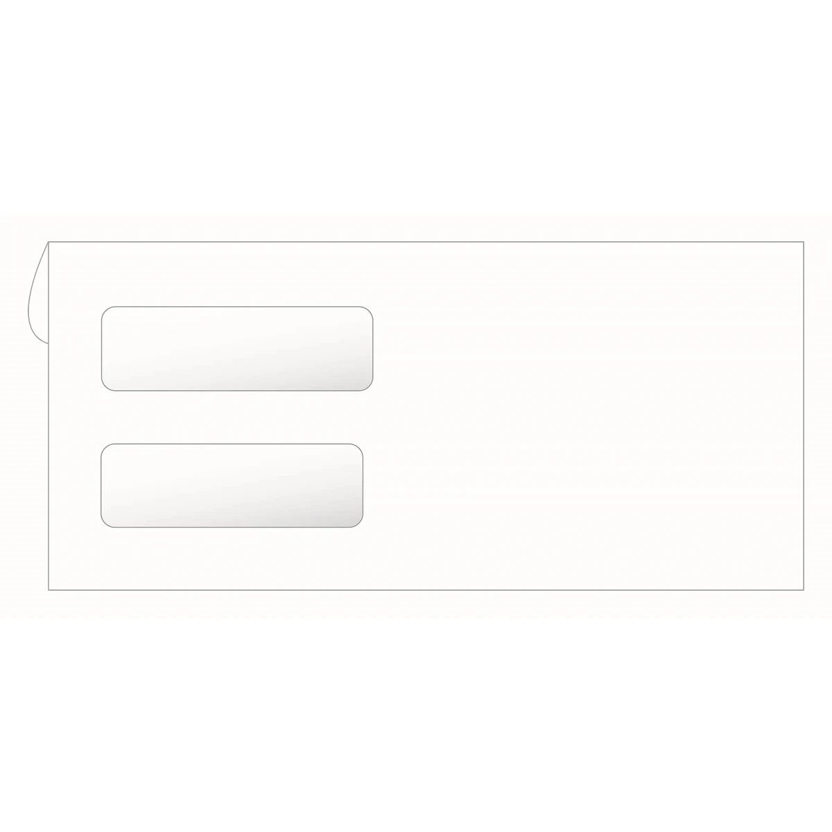 Window Envelopes - Double, Form Compatible 1
