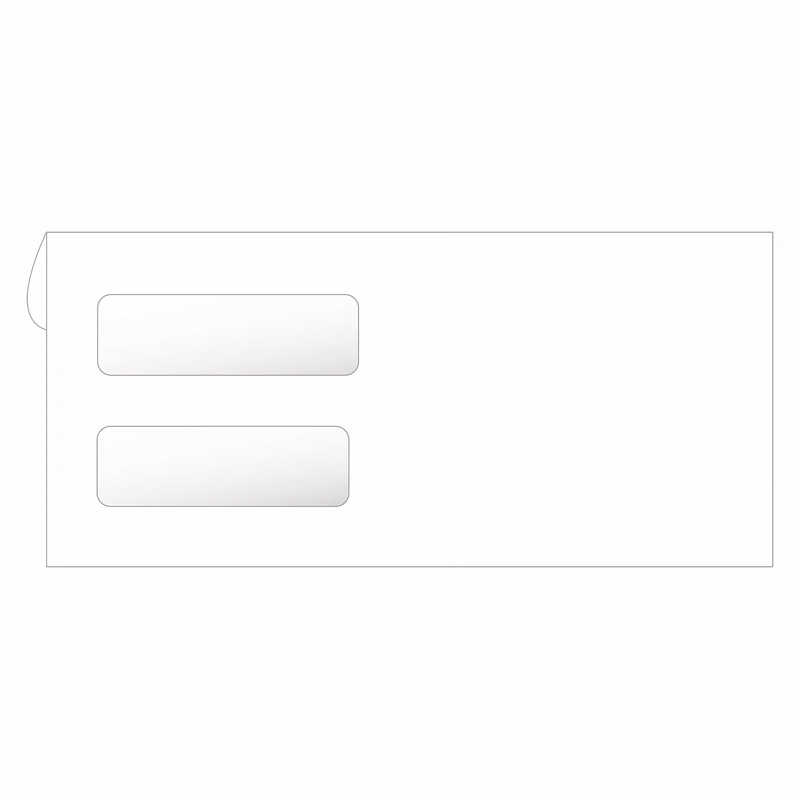 Window Envelopes - Double, Form Compatible