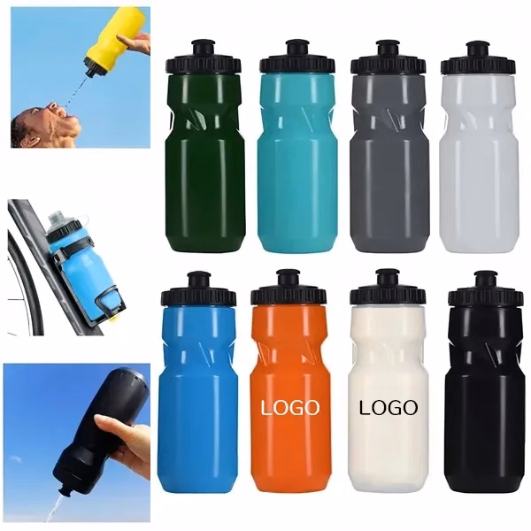 24 oz Cycling Water Squeeze Bottles with Easy Squirt