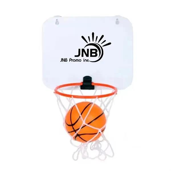 Mini Basketball Hoop Set with Toy Backboard 1