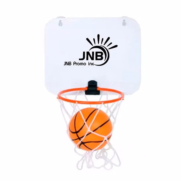 Mini Basketball Hoop Set with Toy Backboard