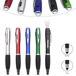 LED Flashlight Pen With Stylus 1