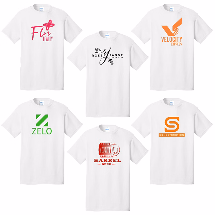 100% White Cotton T-Shirt