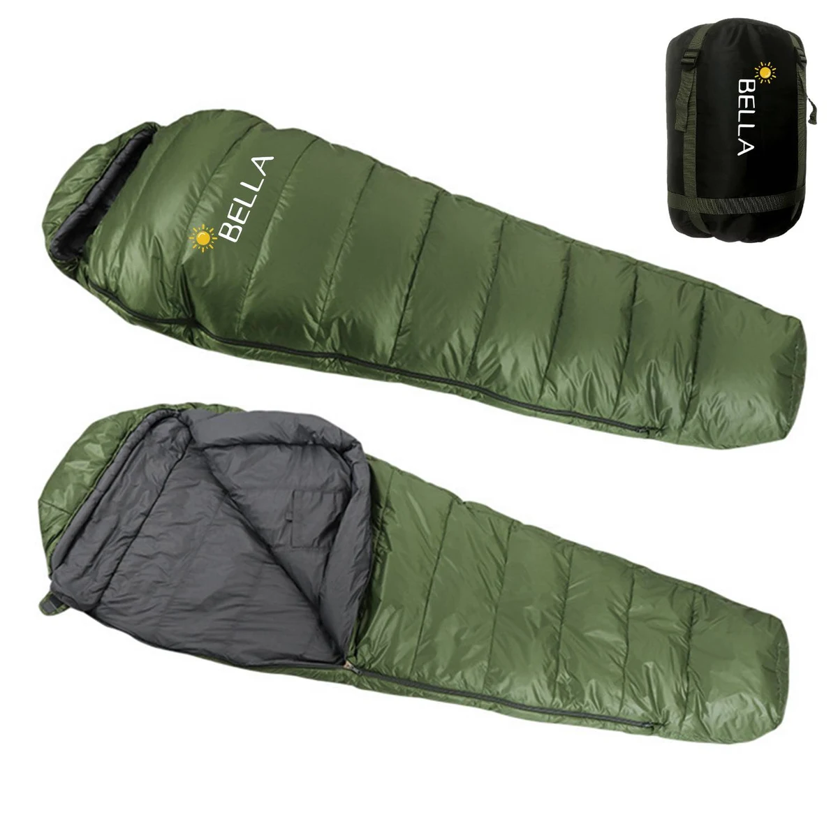 Polyester Winter cold insulation sleeping bag 1
