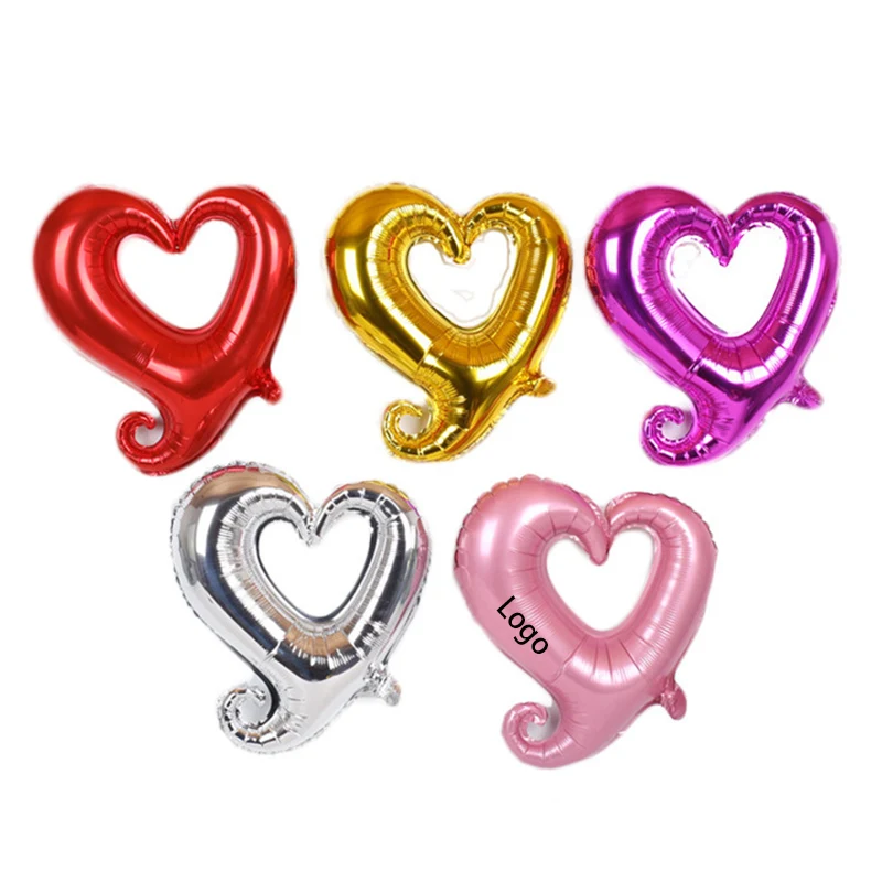 Custom 18 inches Heart Shape Foil Balloons 1