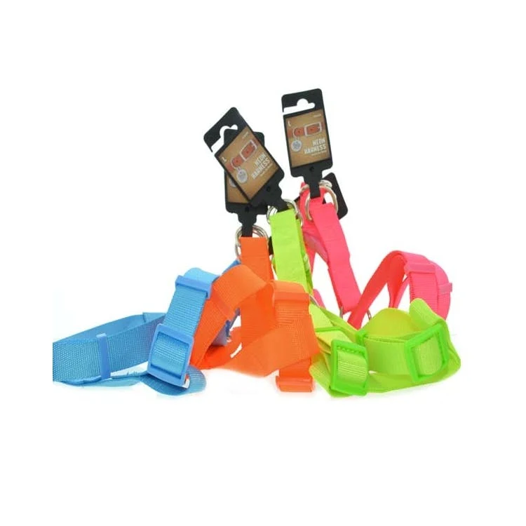 Neon Pet Harnesses - Assorted Large 1