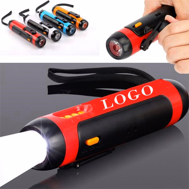 Hand Crank Radio Flashlight