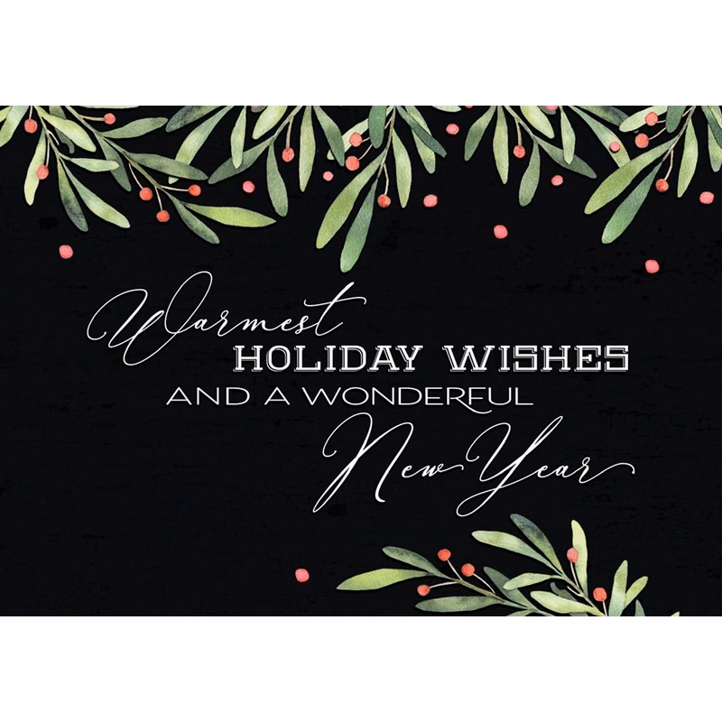 Midnight Wishes Holiday Cards