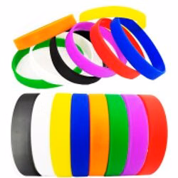 Screen Printed SiliconeBracelet