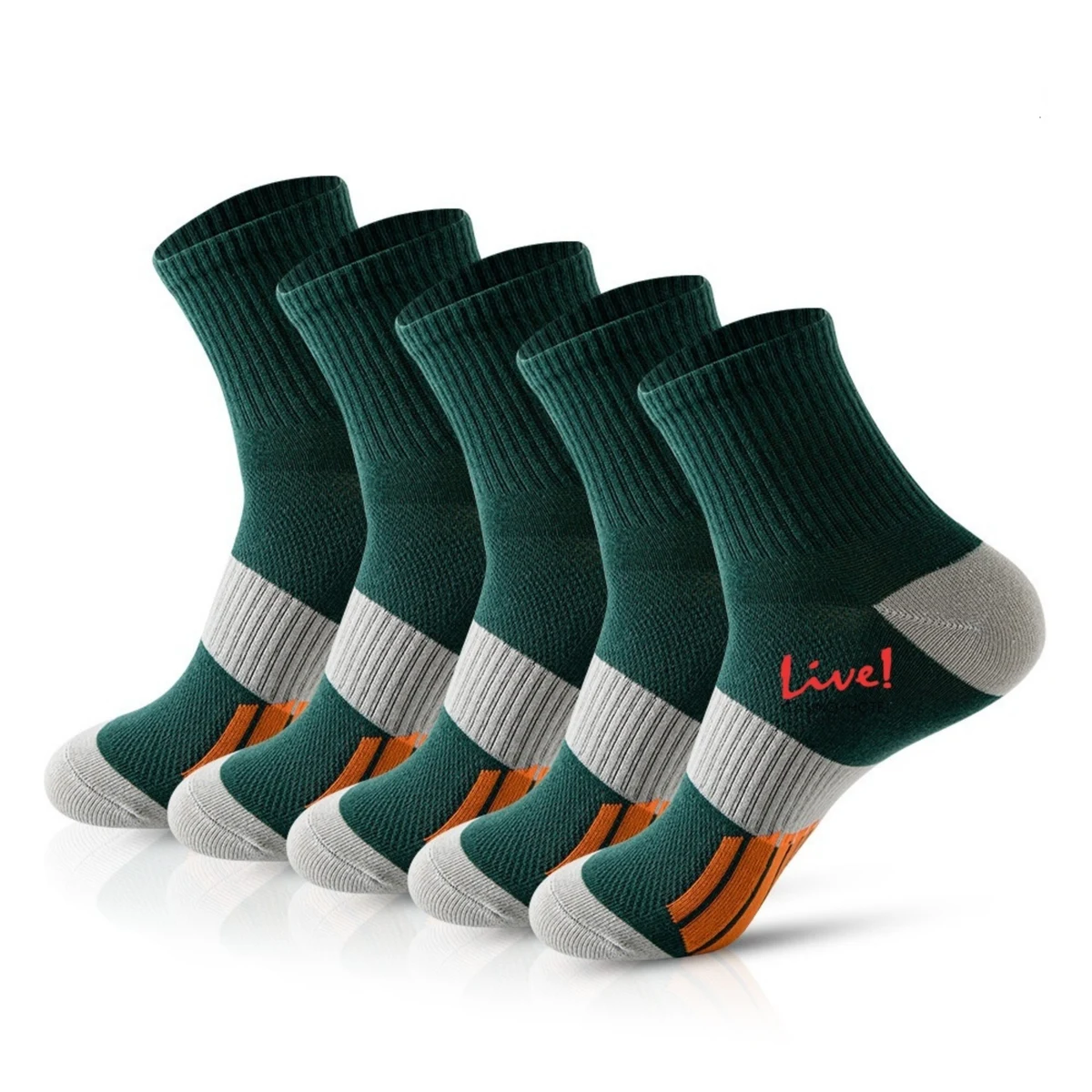 Men's Mid-Calf Sports Socks 1