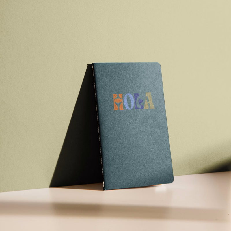 SEWN JOURNAL - LARGE - SOLID COVER