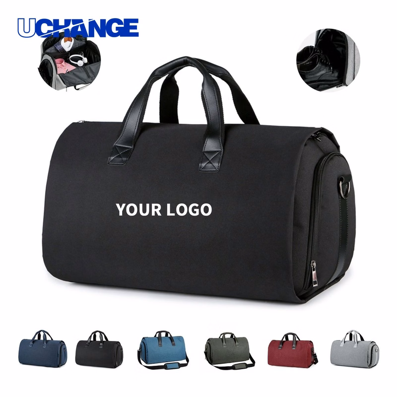 Oxford Garment Duffel Bag Carrier 45L with Detachable Strap