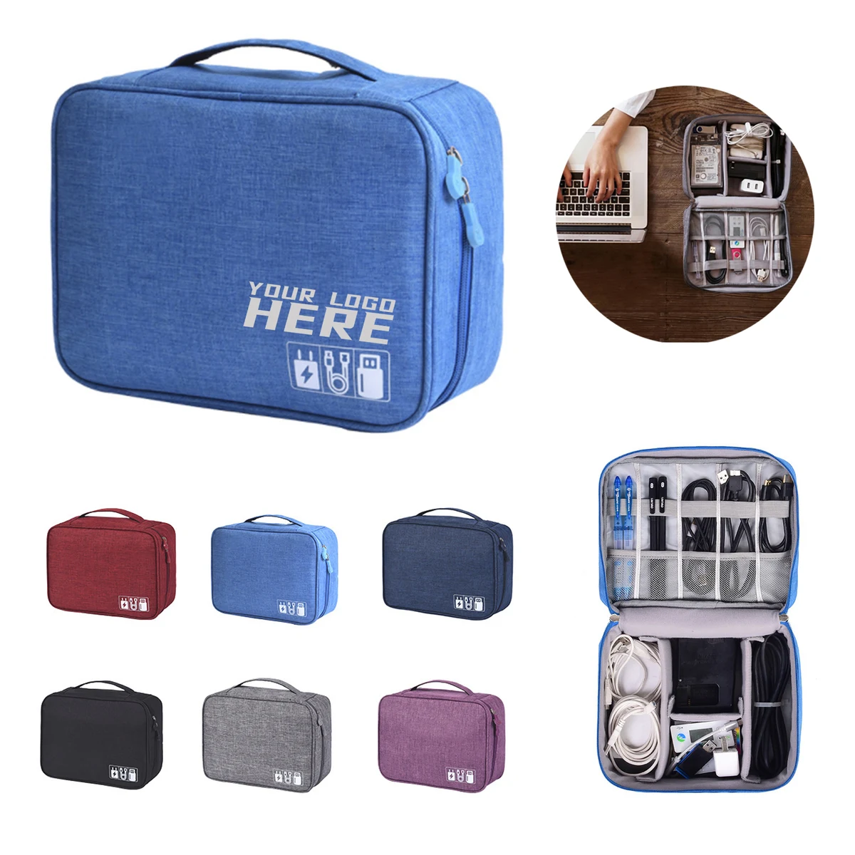 Water Resistant Electronic Accessories Case 1