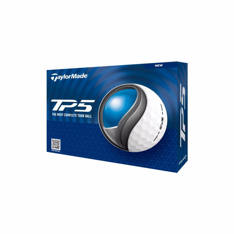 TaylorMade TP5 Golf Balls - White
