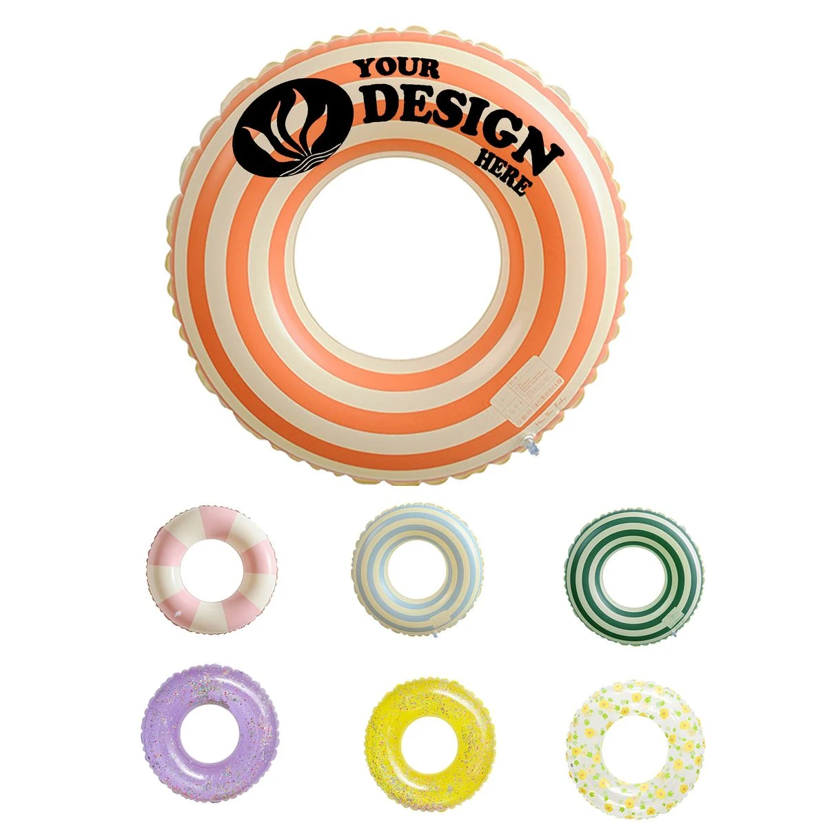 Crystal Inflatable Swim Ring 1