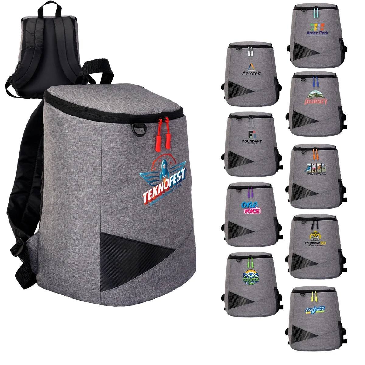Recycled Backpack Cooler 1