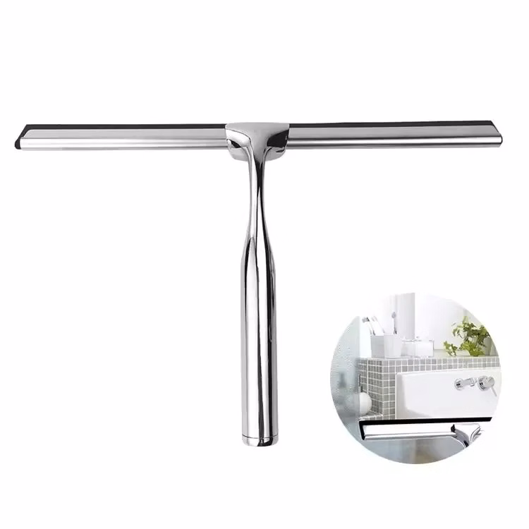 Stainless Steel Shower Squeegee Cleaning Tool