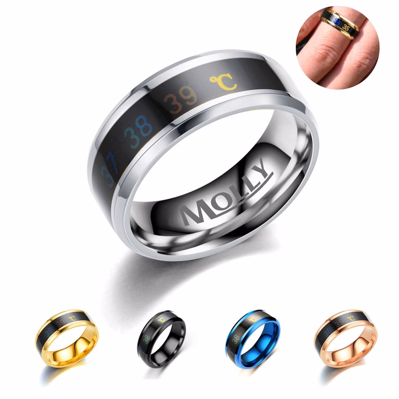 Digital Thermometer Smart Ring