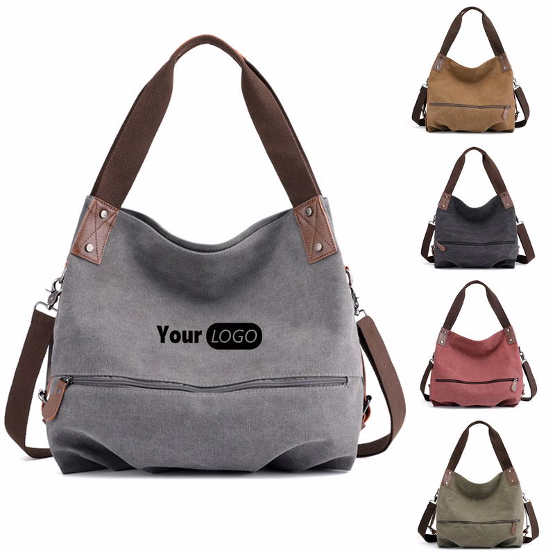 Canvas Shoulder Bag for women