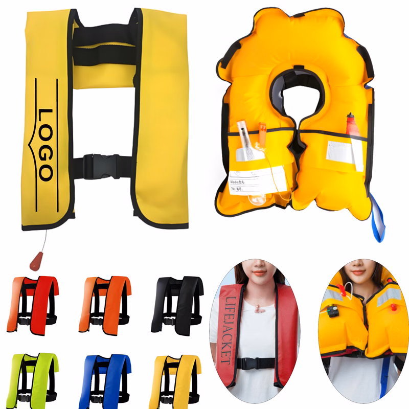 Water Activated Self Inflating Life Jacket Portable Preserver Vest