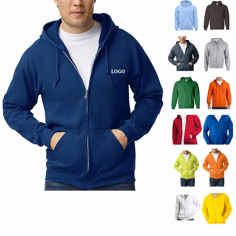Men's Full Zip Hooded Sweatshirt