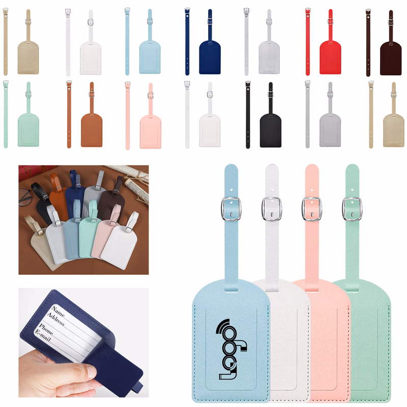 Durable PU Bag Tags