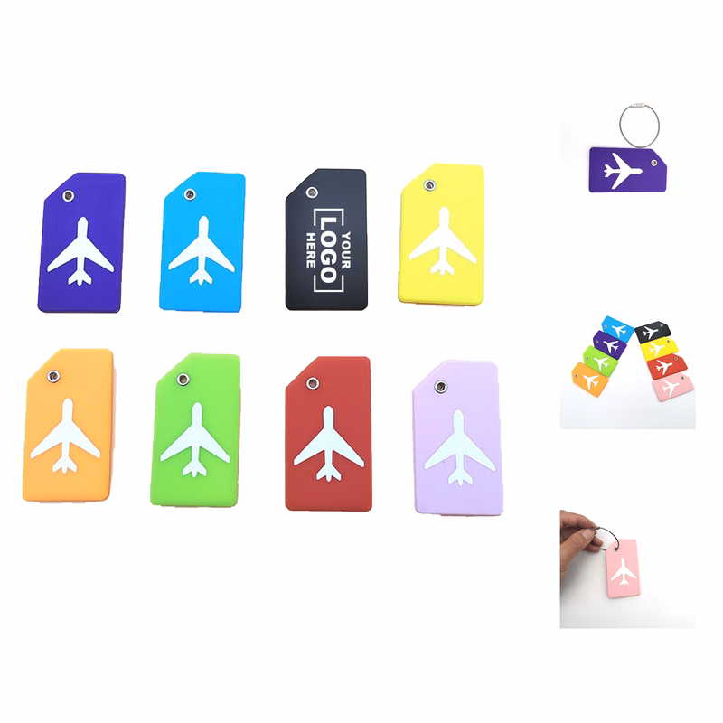 Durable Silicone Travel Bag Tag