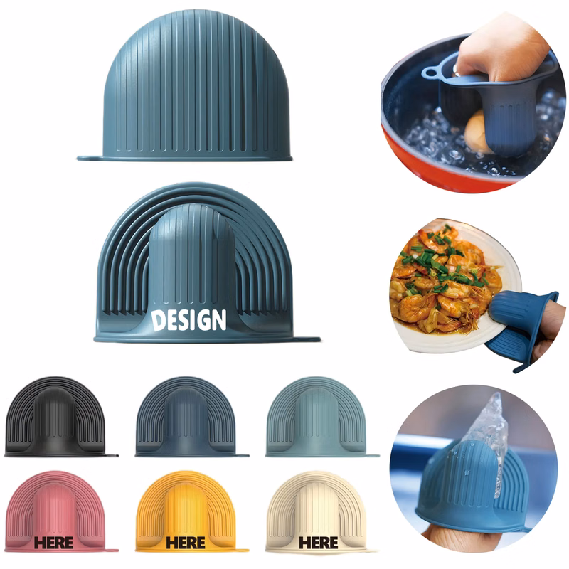 Thickened Silicone Oven Mitts Heat Resistant