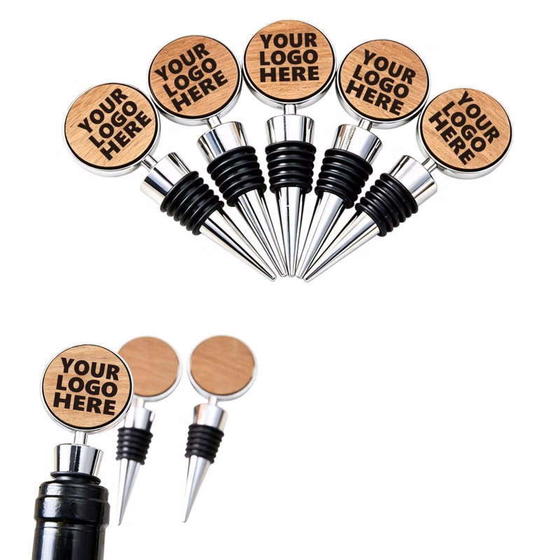 Wood Top Wine Stopper