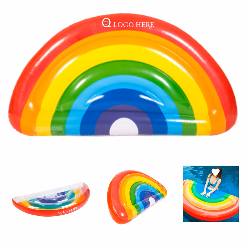 Rainbow Flamingo Floating Row