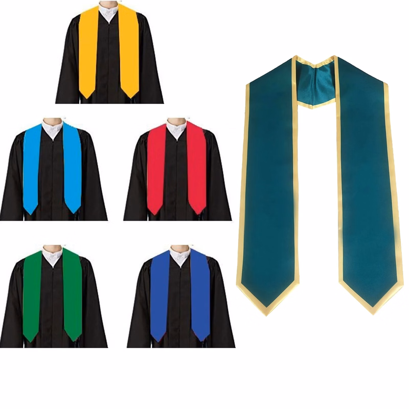 Satin Unisex Graduation Clothing Sash Honor Stole