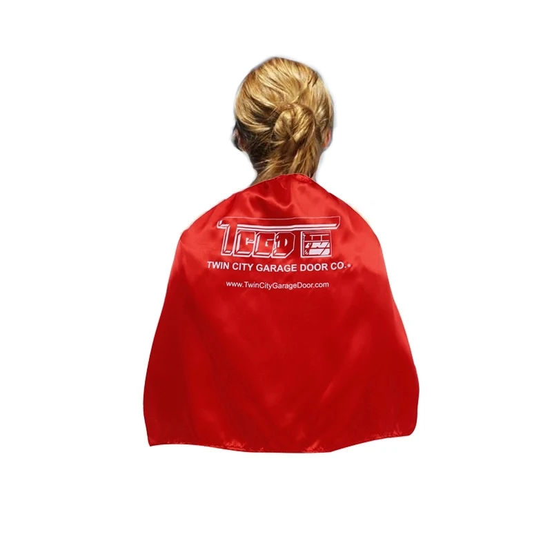 Kids Superhero Cape, custom youth shirt with logo imprint 1