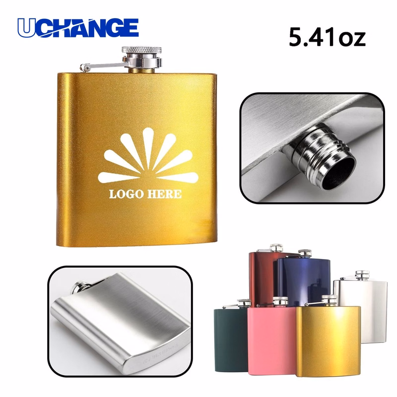 Portable Stainless Steel Liquor Flask Container