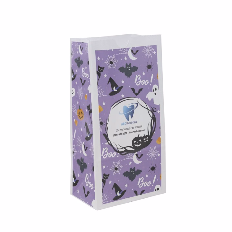 Halloween Scatter Design 1 SOS Paper Bag (5" x 9.75" x 3.125")