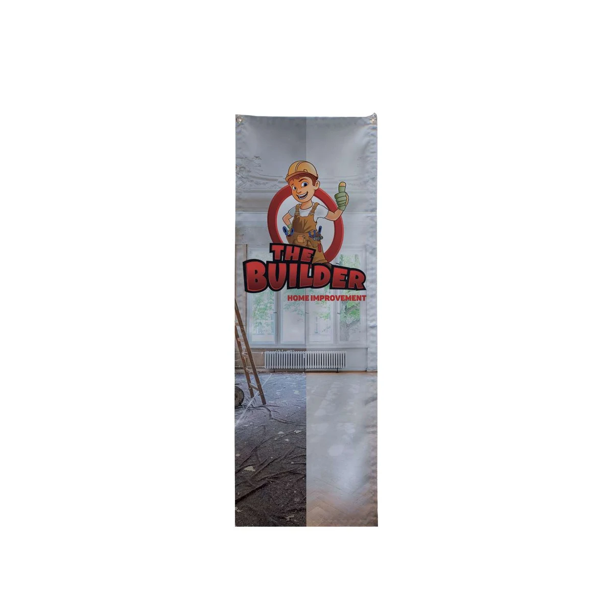 18"W x 48"H Pipe and Drape Banner Kit 1