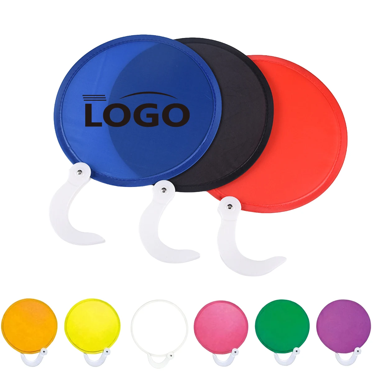Full Color Custom Folding Hand Fan 1