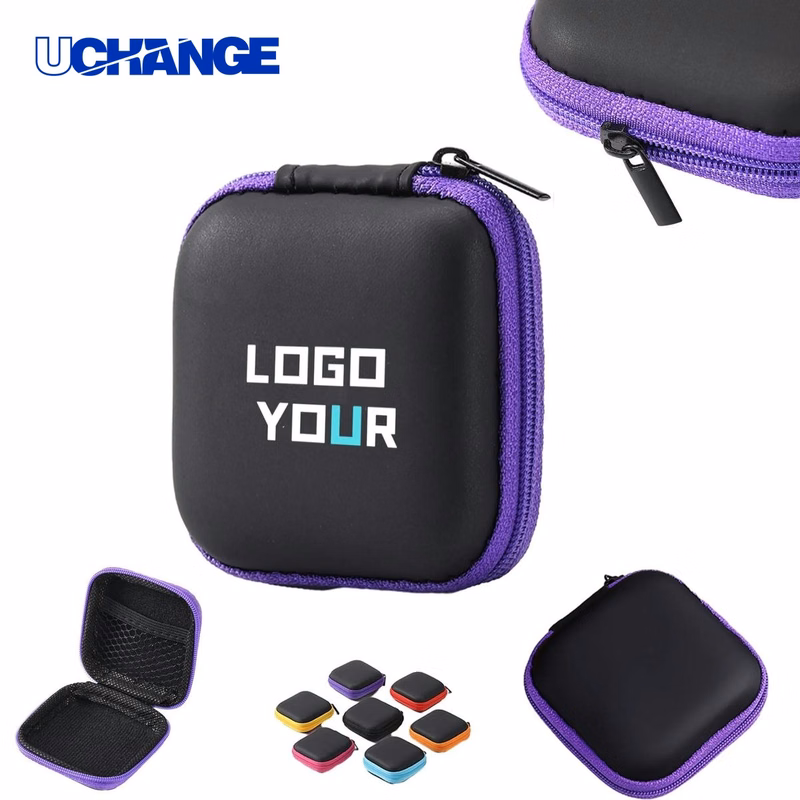 Square Headphone and Cable Storage Box