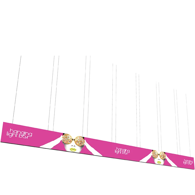 Vector Frame Hanging Light Box 40ft x 3ft 1