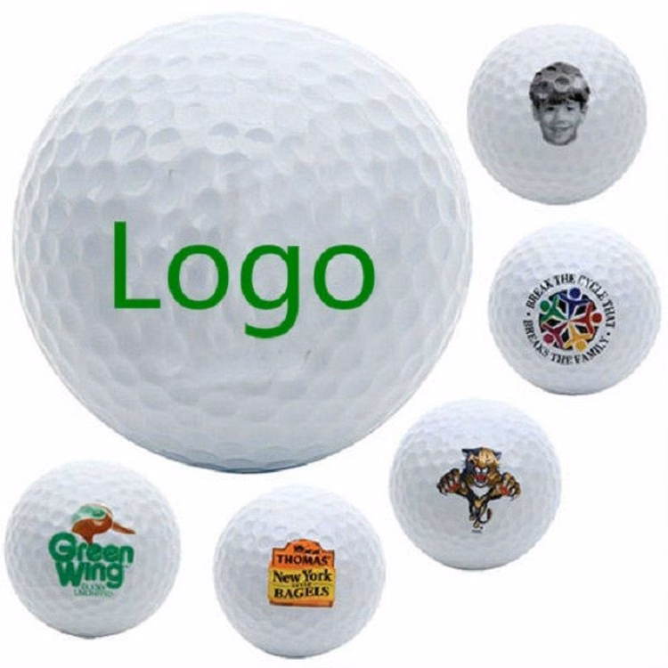 Imprinted White Golf Ball