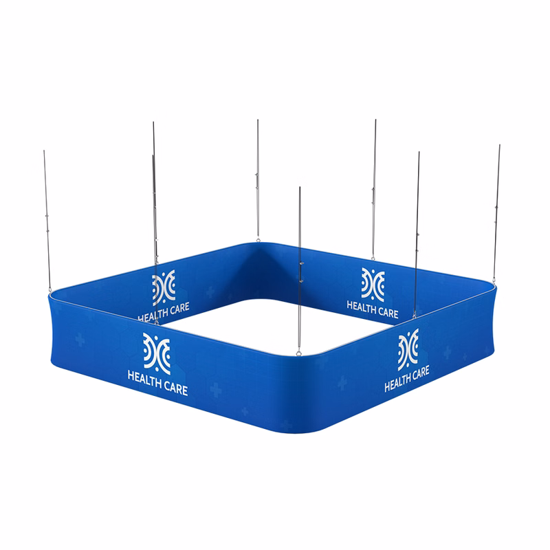 10ft x 7.6ft Rectangle Hanging Sign