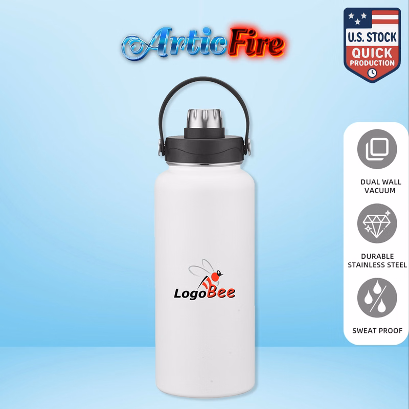 ArticFire 34oz Vacuum Insulated Water Bottle