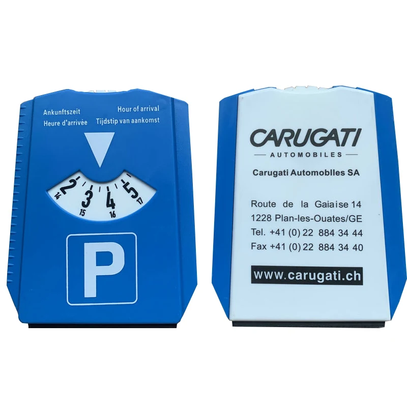 Ice Scraper Car Parking Time Sign Timer Clock Snow Remover 1