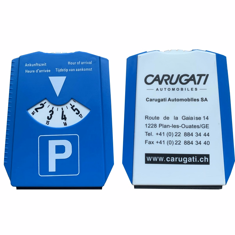 Ice Scraper Car Parking Time Sign Timer Clock Snow Remover