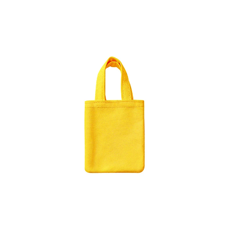 MINI Handheld Canvas Bag, custom tote bag with logo imprint 1