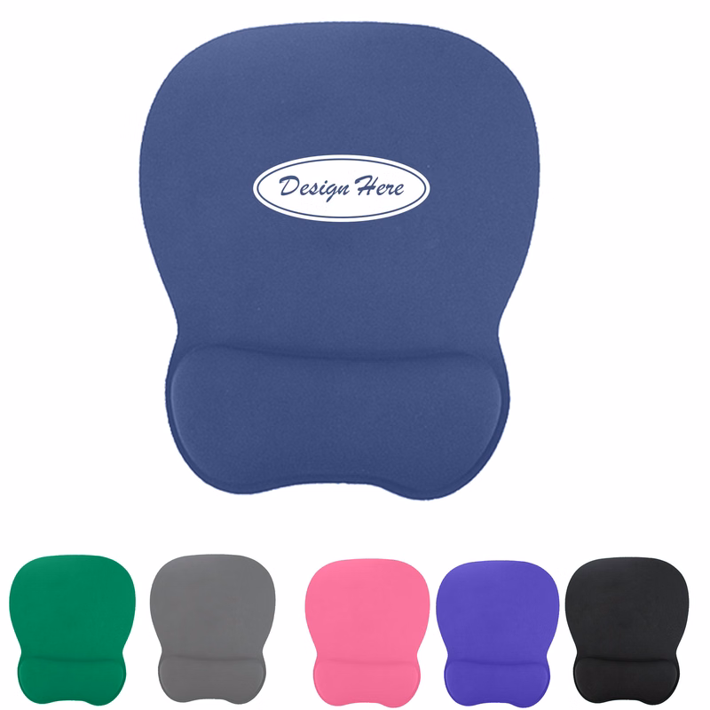 Comfortable Ergonomic Mouse Pad with Gel Cushion for Wrist Support