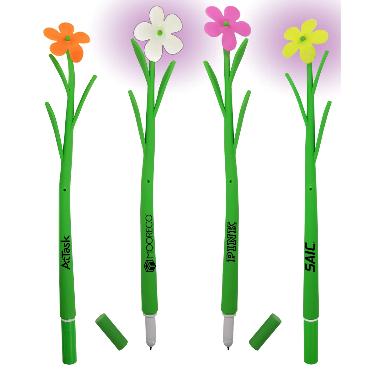 Flower Shaped Ballpoint Custom Pens - Garden, Florist Promotions 1